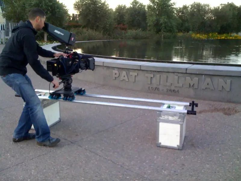 Shooting at lake